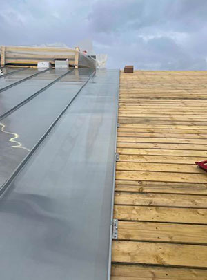 Travaux de zinguerie à Dottignies pour toiture et évacuation des eaux de pluie